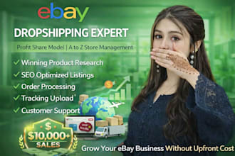 do ebay dropshipping on profit share