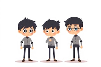 draw simple flat illustration