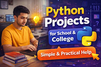 create a python project for school or college students