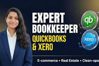 do expert bookkeeping and bank reconciliation in quickbooks and xero