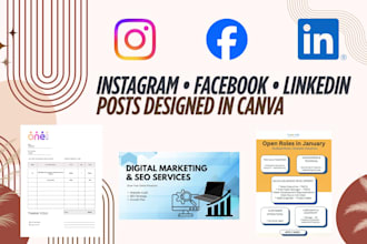 design engaging instagram and facebook posts with captions