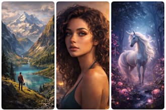 generate realistic ai image from your photo or prompt