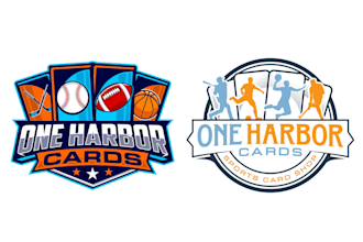design awesome sport card logo with free source files