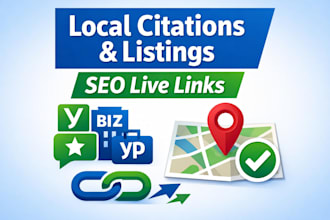 rank your business with local citations business directory listing seo live link