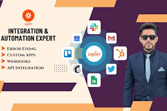 setup zapier automation and integration workflows