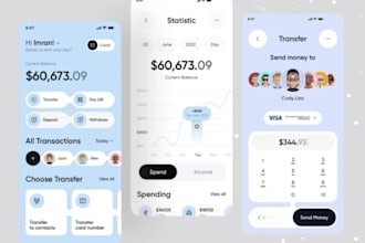 develop a fintech, crypto wallet and payment app