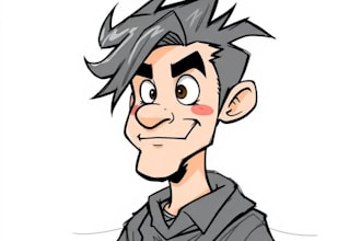 sketch your cartoon character