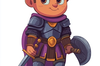 draw 2d character or 2d game character