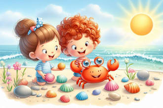 children story book whimsical water color illustrator picture story book