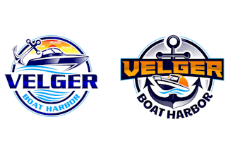 design luxury boat logo