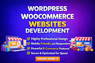 develop ecommerce website using woocommerce online store