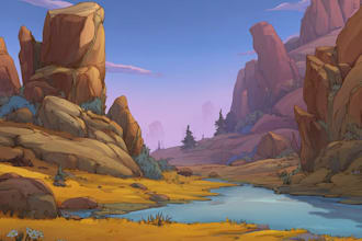 create 2d environment and game background for you