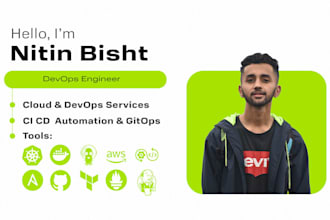 handle  end to end devops , cloud , cicd for your application