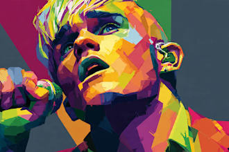make awesome wpap pop art portrait