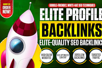 create high da DR profile backlink for seo ranking