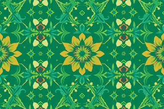 create seamless pattern design and vector pattern