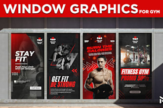 design window graphics, shopfront decals, outdoor signage
