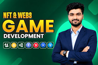develop nft p2e web3 blockchain games crypto game using unity, wallet