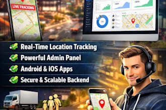 develop gps tracking app, location tracking app, geo location app, finder app