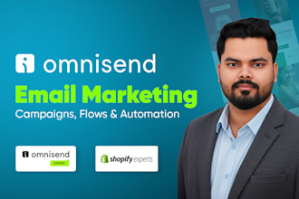 setup omnisend email marketing flows and campaigns