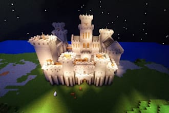build minecraft structures of any kind