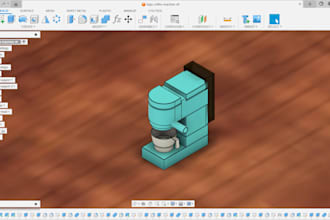 design precise 3d cad models in fusion 360