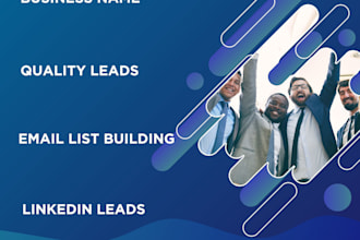 do b2b lead generation, lead scraping and prospect email list building