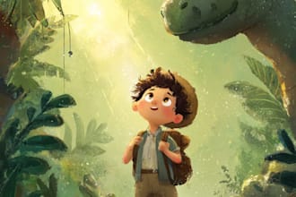 illustrate children story book illustrations and book covers