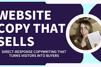 write website copy that turns visitors into buyers