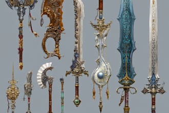 draw your prop or fantasy weapon designs