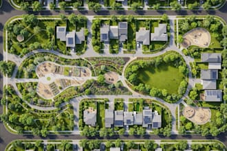 design a professional  and accurate land subdivision plan for land development
