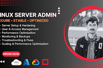 be your linux server administrator and system expert