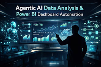agentic ai data analysis and power bi dashboard automation