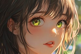 illustrate your anime or roleplaying character oc