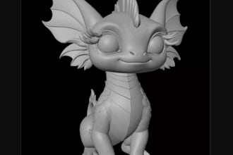 blend 3d stylized cartoon character,collectible toys,sculpt nsfw,stl print model