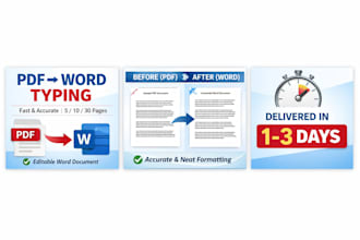 convert PDF to word with  accuracy