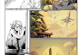 create comic book art