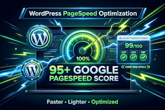 do wordpress website pagespeed optimization for google pagespeed insights
