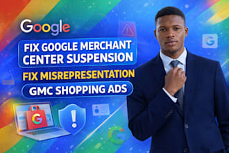 fix google merchant center suspension fix misrepresentation gmc shopping ads