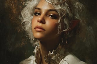 do realistic or fantasy portrait