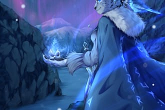 draw furry and creature art for you