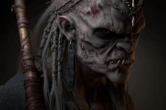 fantasy horror and fantasy horror character