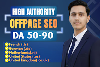 high da dofollow guest post backlinks from german de,french fr, USA and UK sites