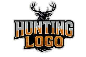design a professional hunting, outdoor and wildlife logo