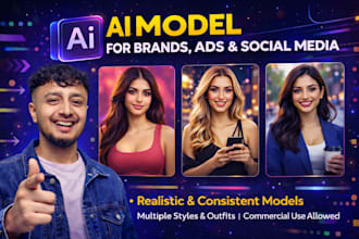 create a consistent ai model for your brand