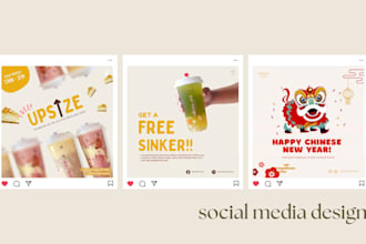 design custom social media content