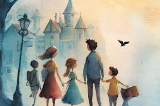children book illustrations and children storybooks