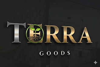 design a realistic 3d logo for company branding