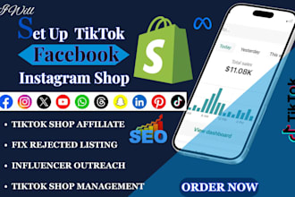 setup tiktok shop ads affiliate influencer, sync shopify tiktok for product ugc