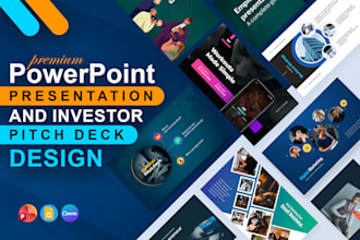 build an investor pitch deck for your tech company